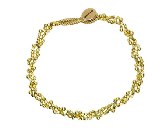 PE07 Peggy Lace Bracelet -Gold