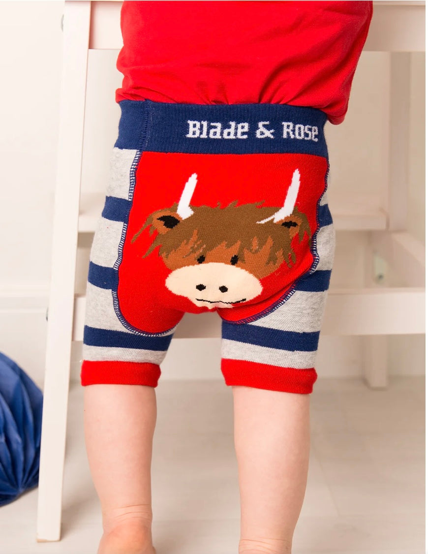 Hamish Highland Cow Summer Shorts