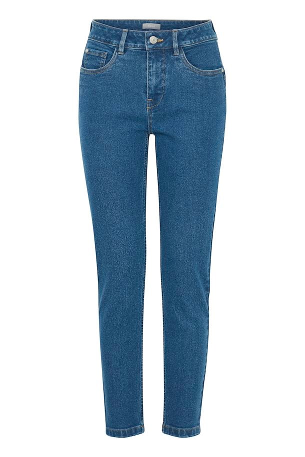 FXDENIMA PAM JEANS - Mid Blue