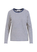 Stripe T-Shirt - Night Sky Blue/Cream