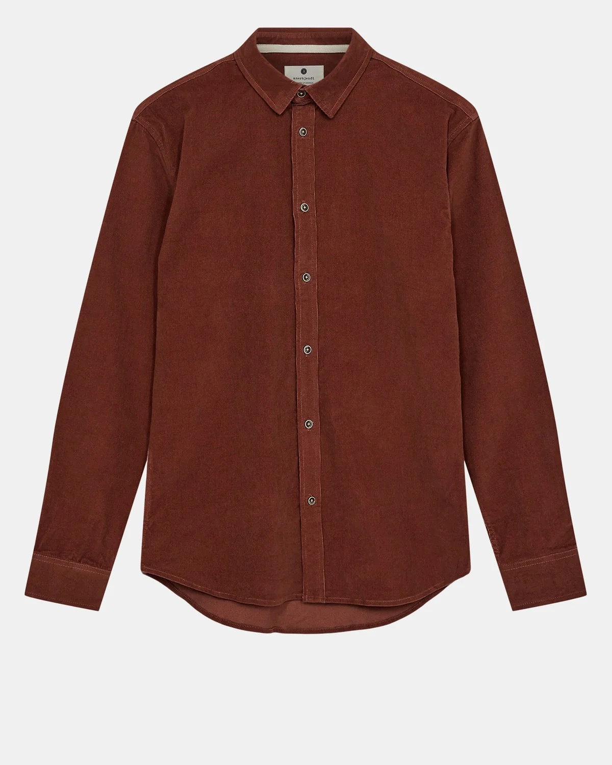 AKLEIF SOLID CORD SHIRT