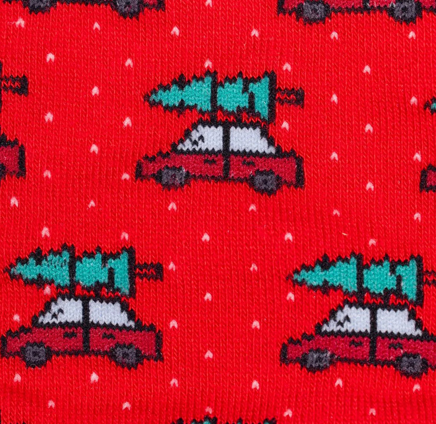Driving Home for Christmas Bamboo Socks