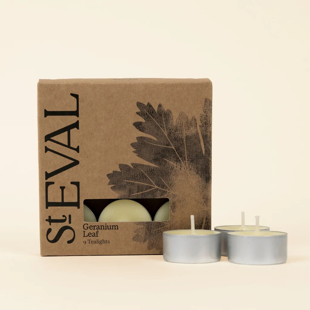 Geranium Leaf Scented Tealights