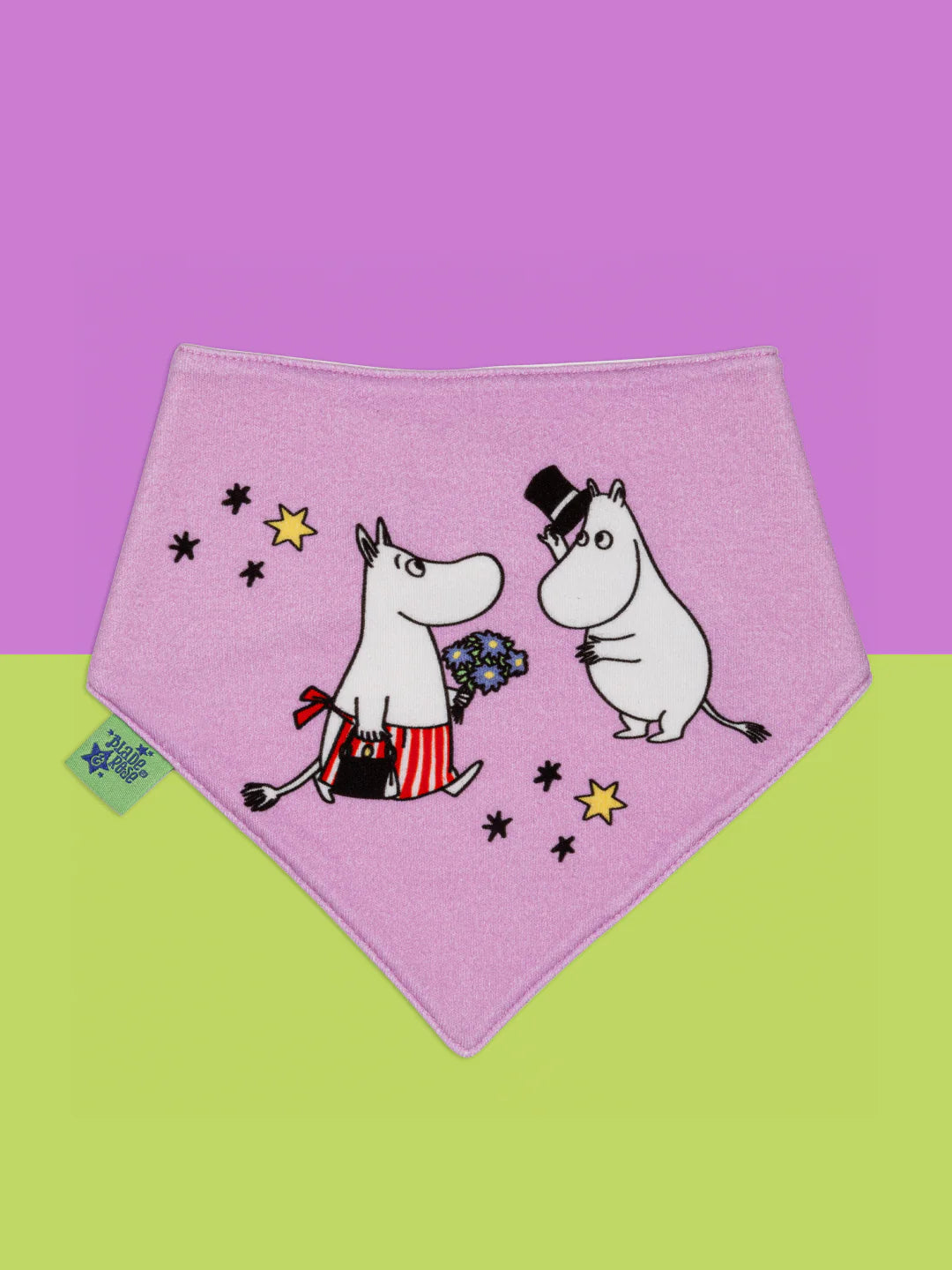 Organic Moomin Love Forever -2 Pack Bibs