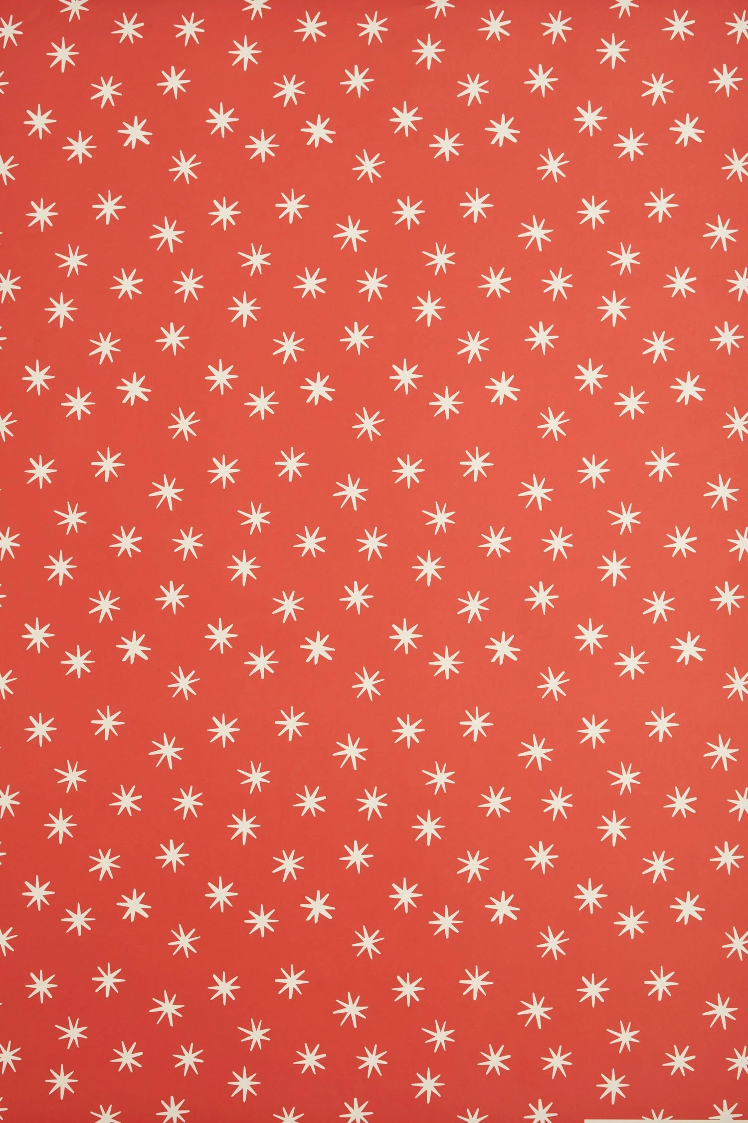 Red Stars Gift Wrap