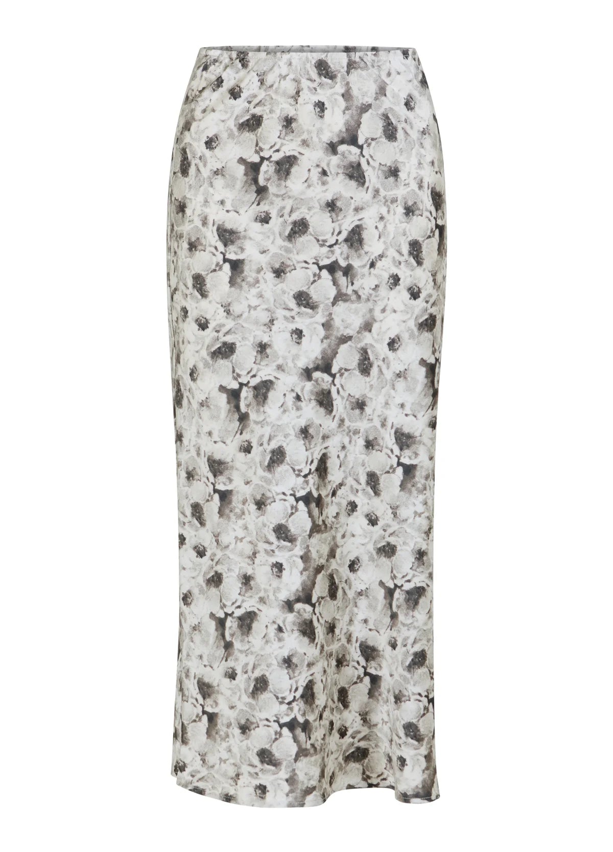 CC Heart SKYLER Mid Length Skirt - Black/Cream Rose