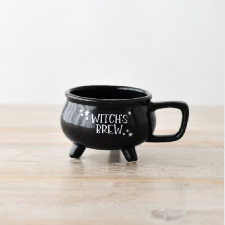 Witches Brew Black Halloween Mug ,14cm