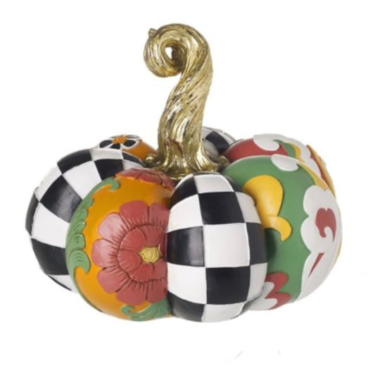 Multicoloured Pumpkin Ornament 20.5cm