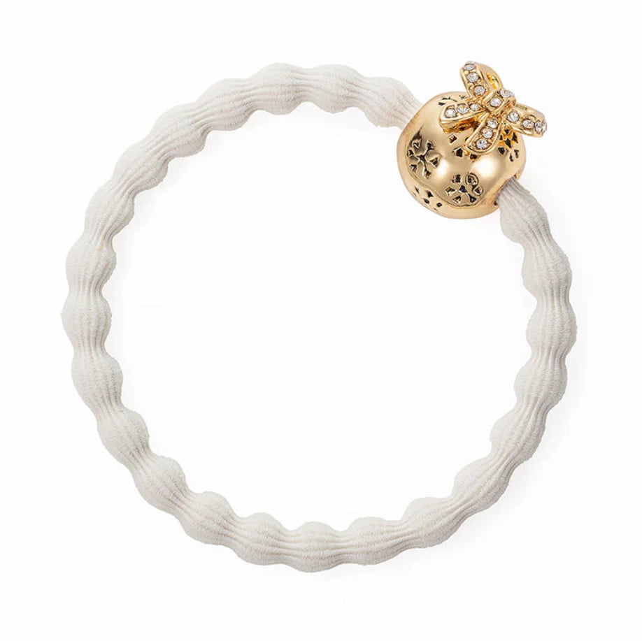 ByEloise Christmas Bauble Bangle Band  -White