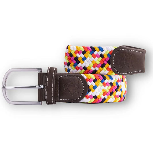 Woven Belt - Versicoloured Zigzag