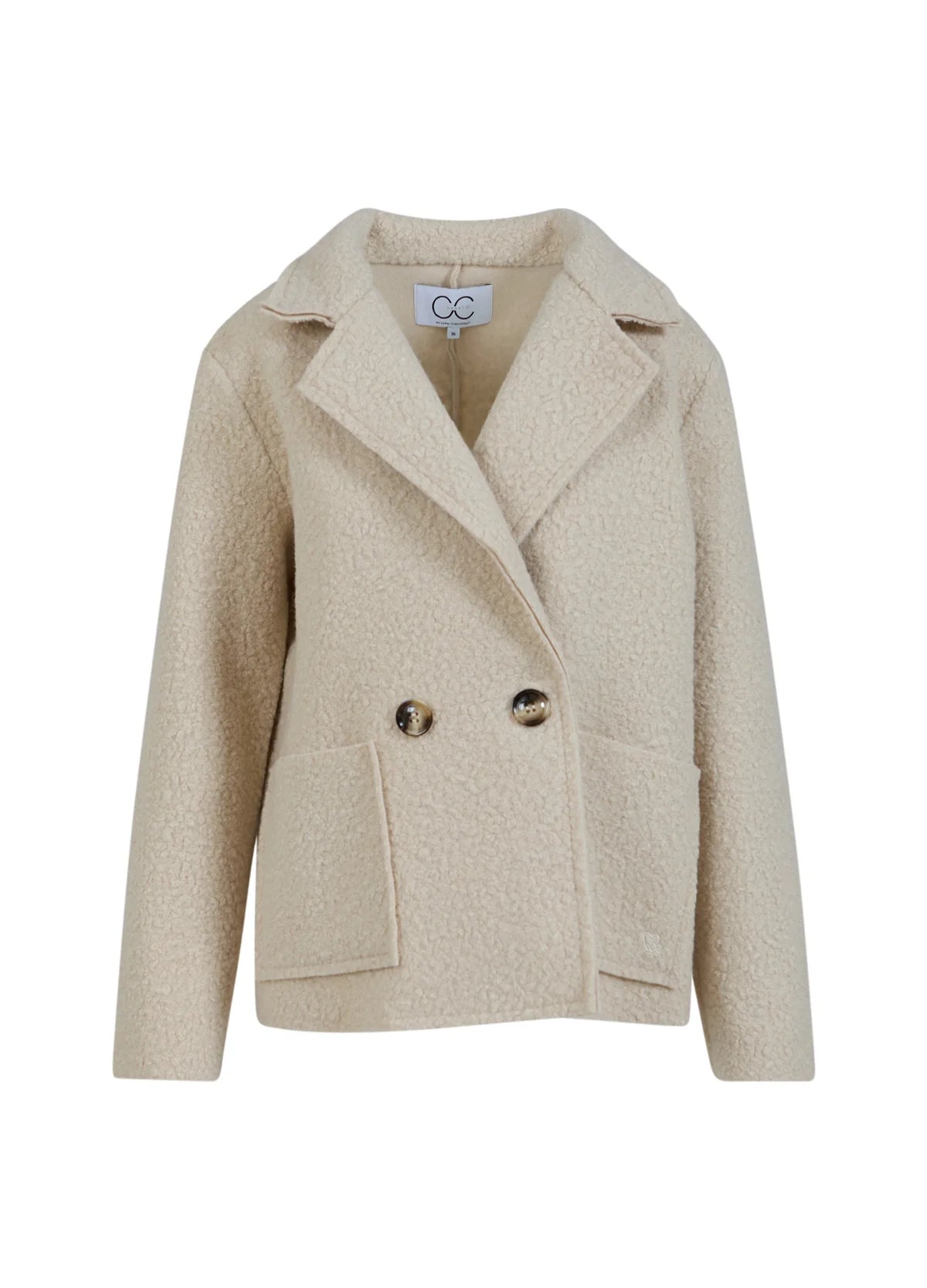 CC Heart SIENNA Loose Boucle Jacket