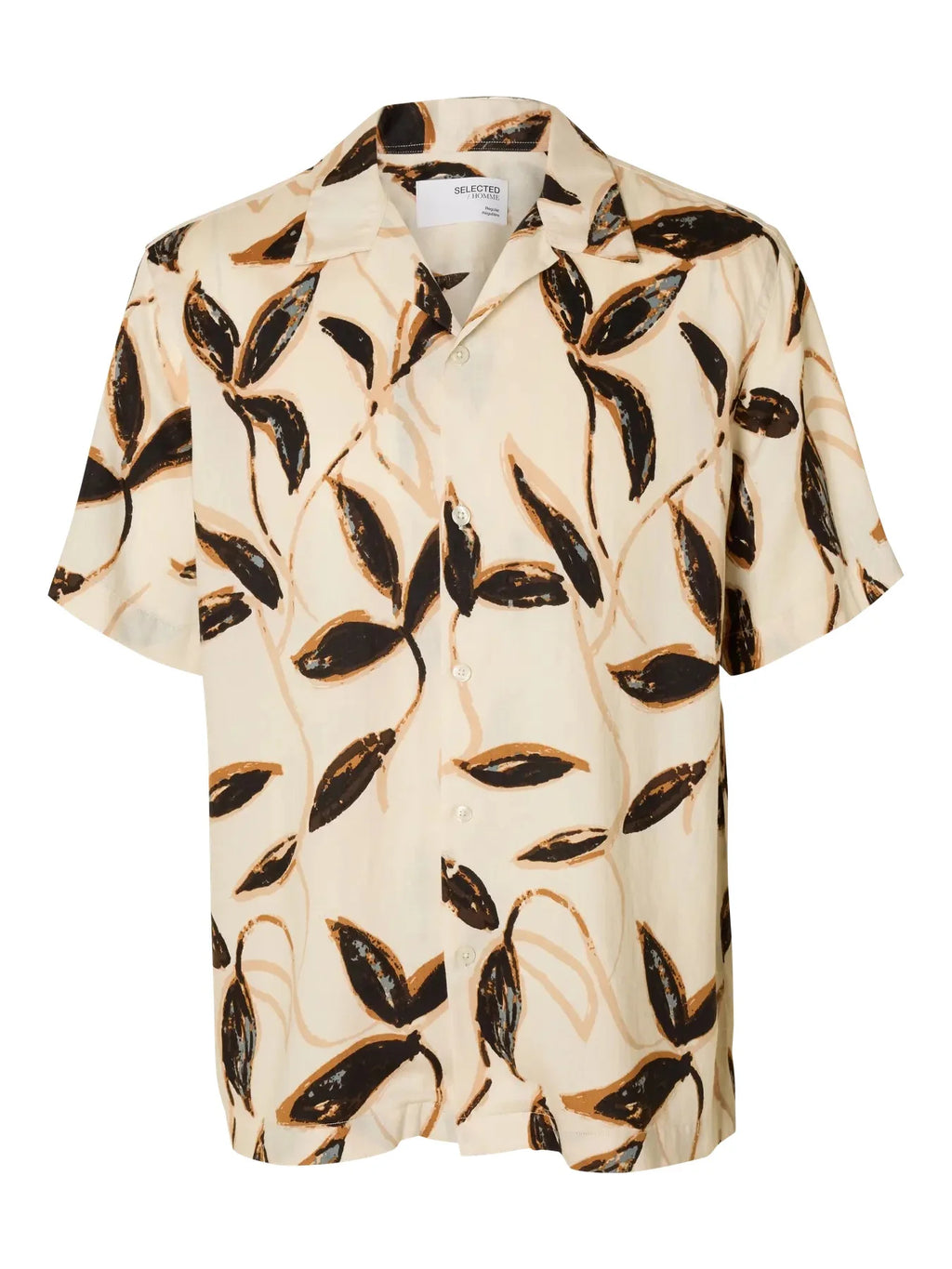 SLHREGNOA MIX SHIRT - Egret Floral