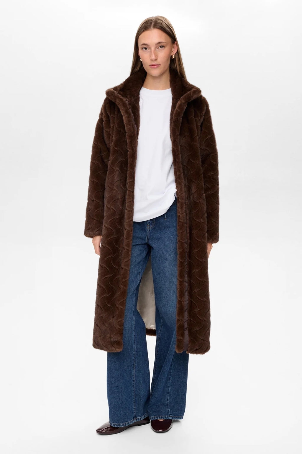 NUZITTA FAUX FUR COAT