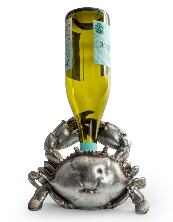 CRAB WINE BOTTLE HOLDER