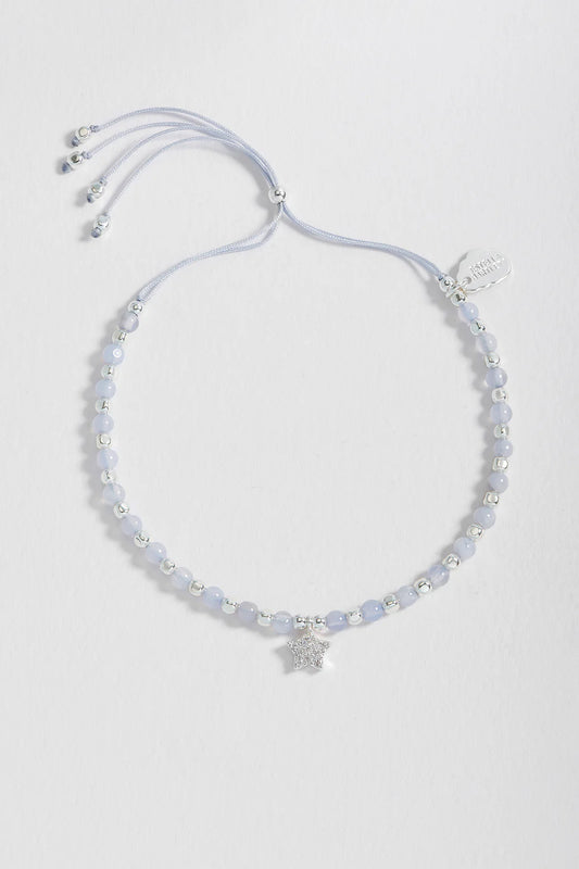 CZ Star Charm Gemstone Liberty Bracelet