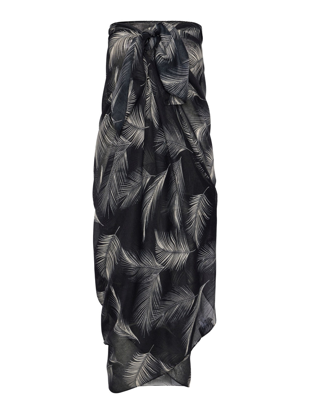 PCBANINNA SARONG - Black Leaf