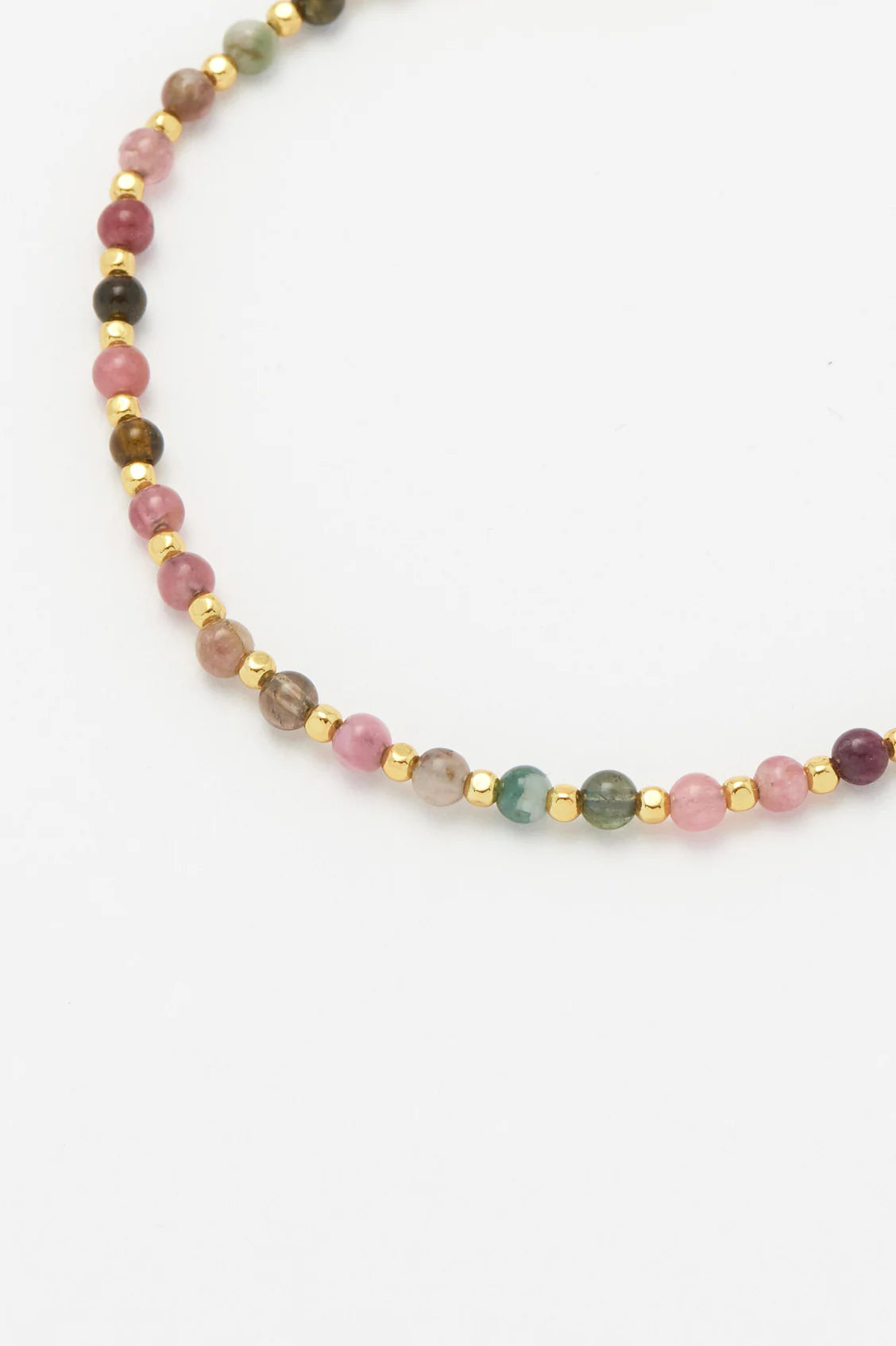 Tourmaline Gemstone Duo Bracelet