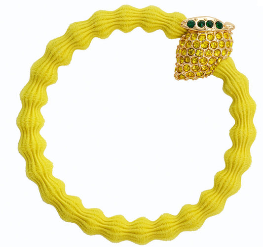 Diamanté Lemon band - Sunshine Yellow