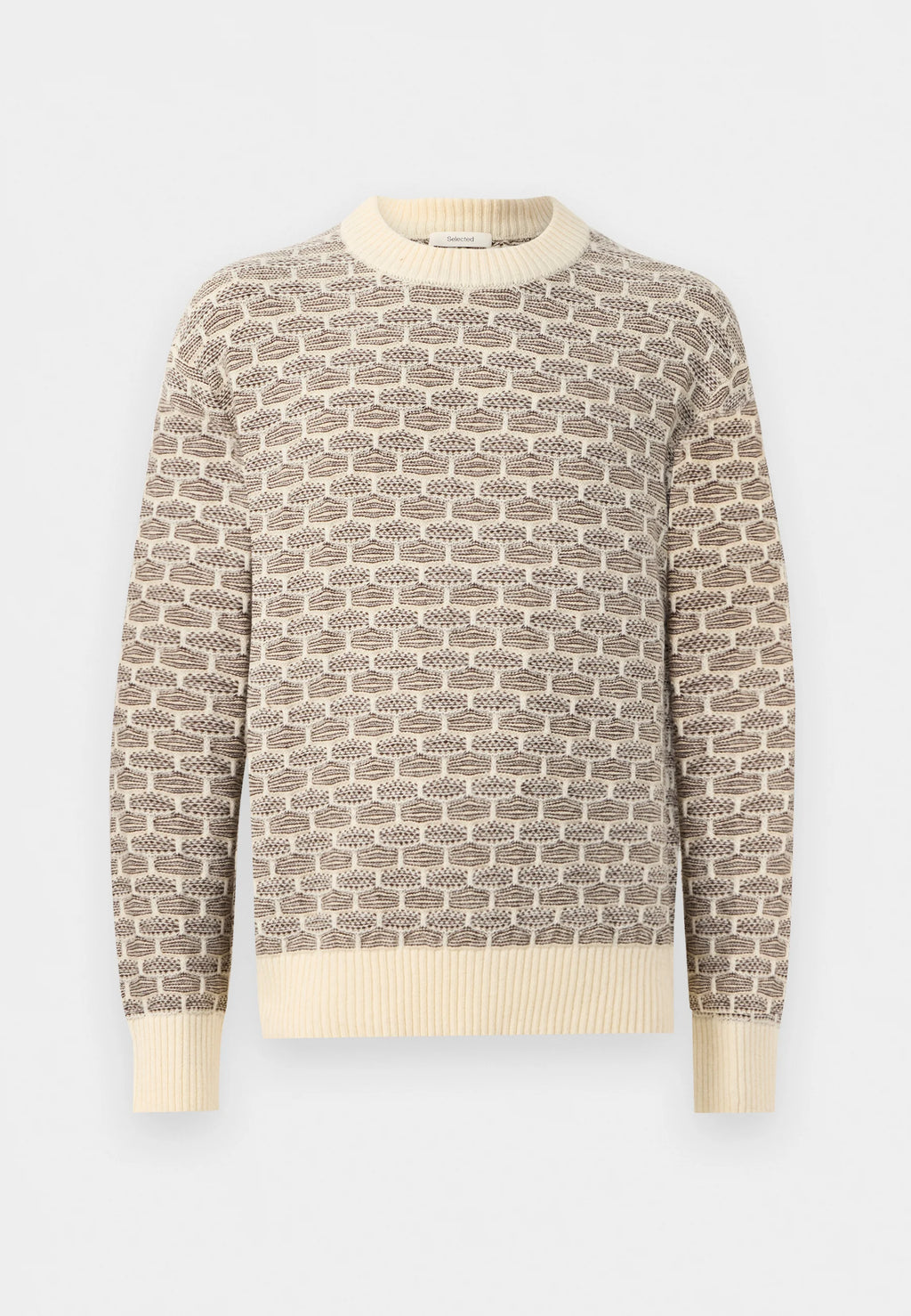 SLHKEITH LS KNIT CREW NECK