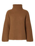 SLFSEFIKA LS KNIT ROLLNECK