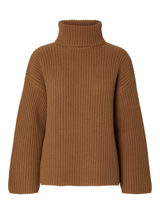 SLFSEFIKA LS KNIT ROLLNECK NOOS