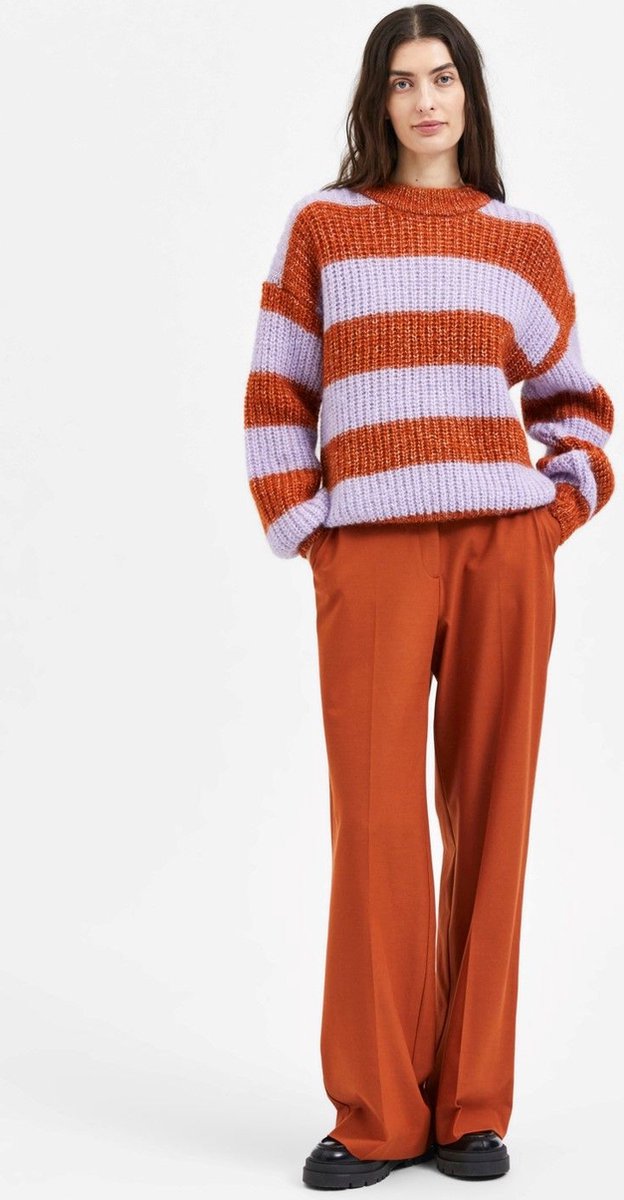 SLFELIANA WIDE PANT - Cinnamon