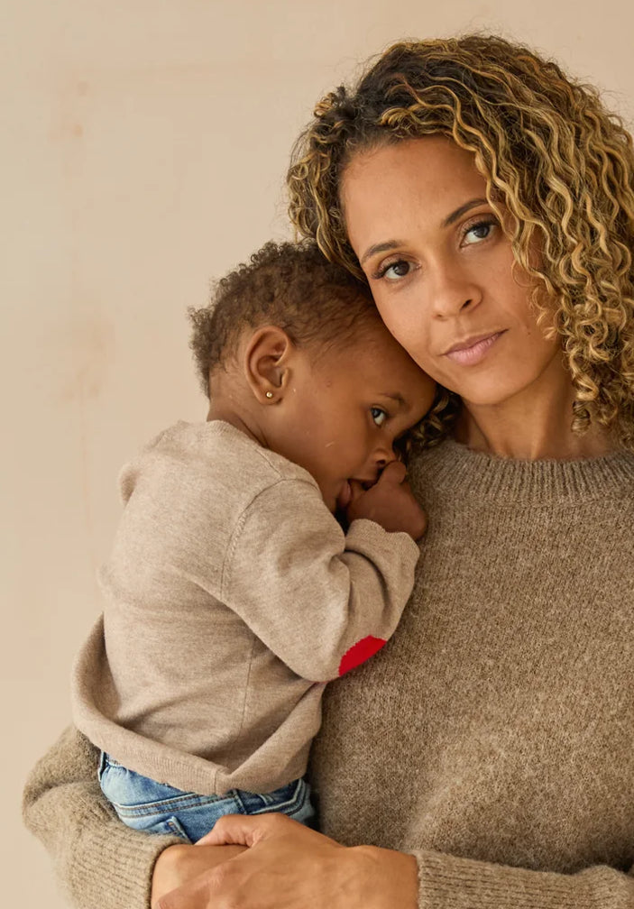 KITTEN SET -BEIGE MARL