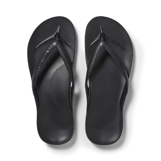 Archie's Flip Flops - Black