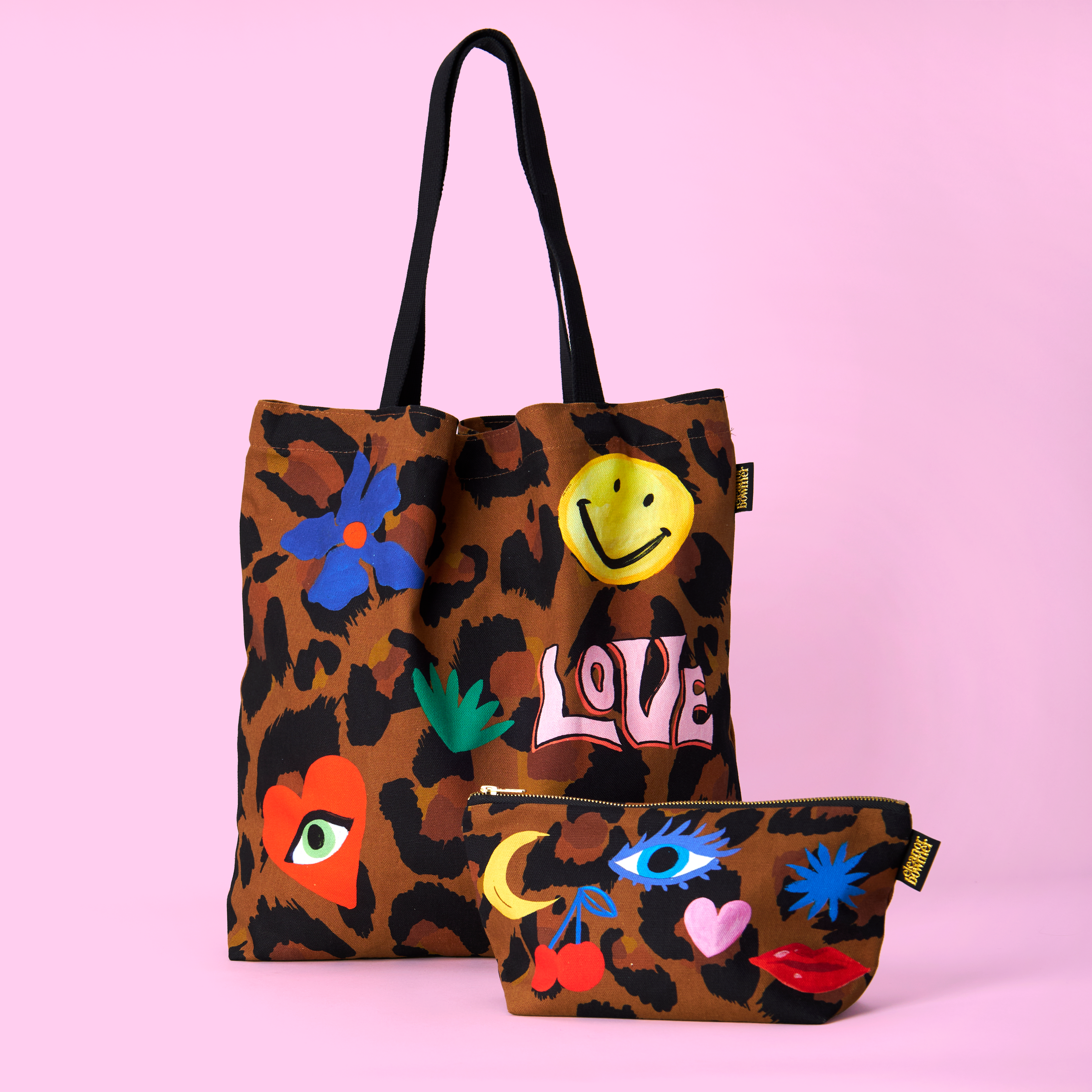 Leopard Icon Tote Bag