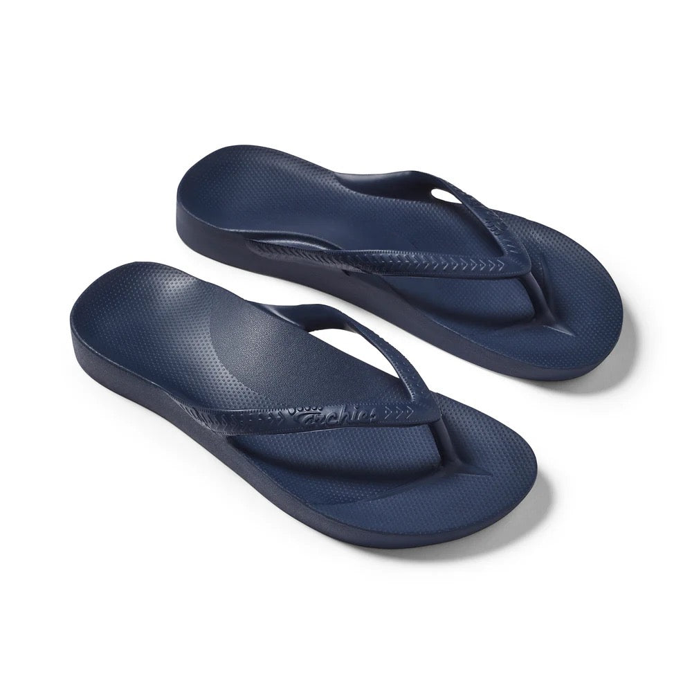 Archies Flip Flops - Navy