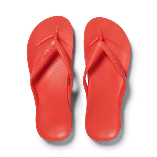 Archies Flip Flops - Coral