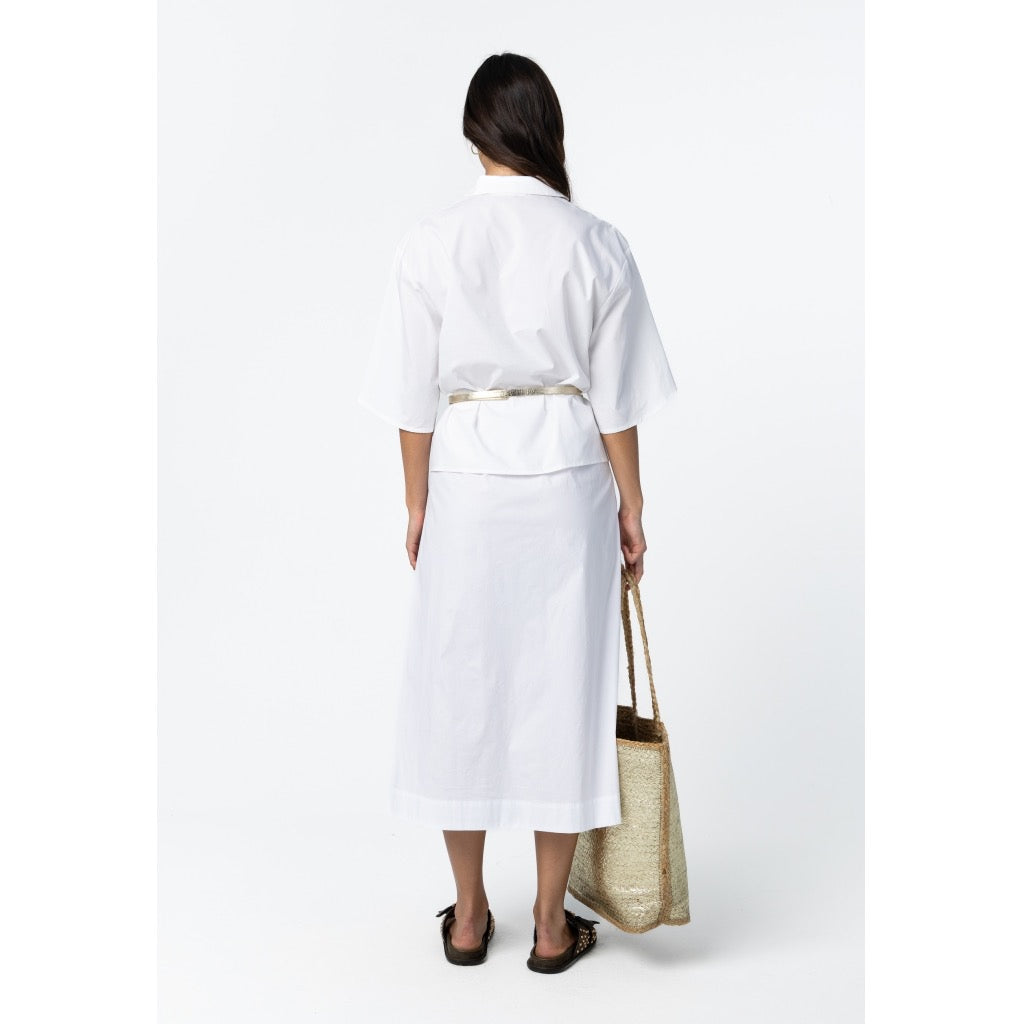 Shirt With Button Sleeves