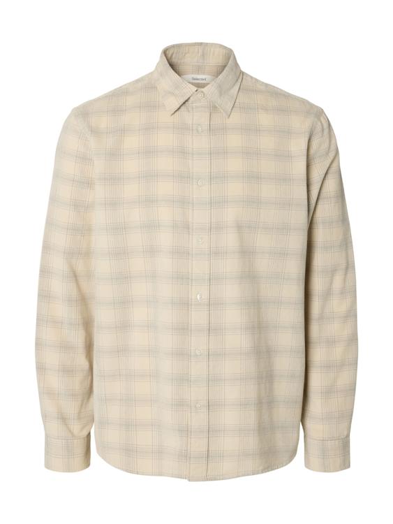SLMCLAUS CORD CHECK SHIRT