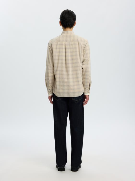 SLMCLAUS CORD CHECK SHIRT