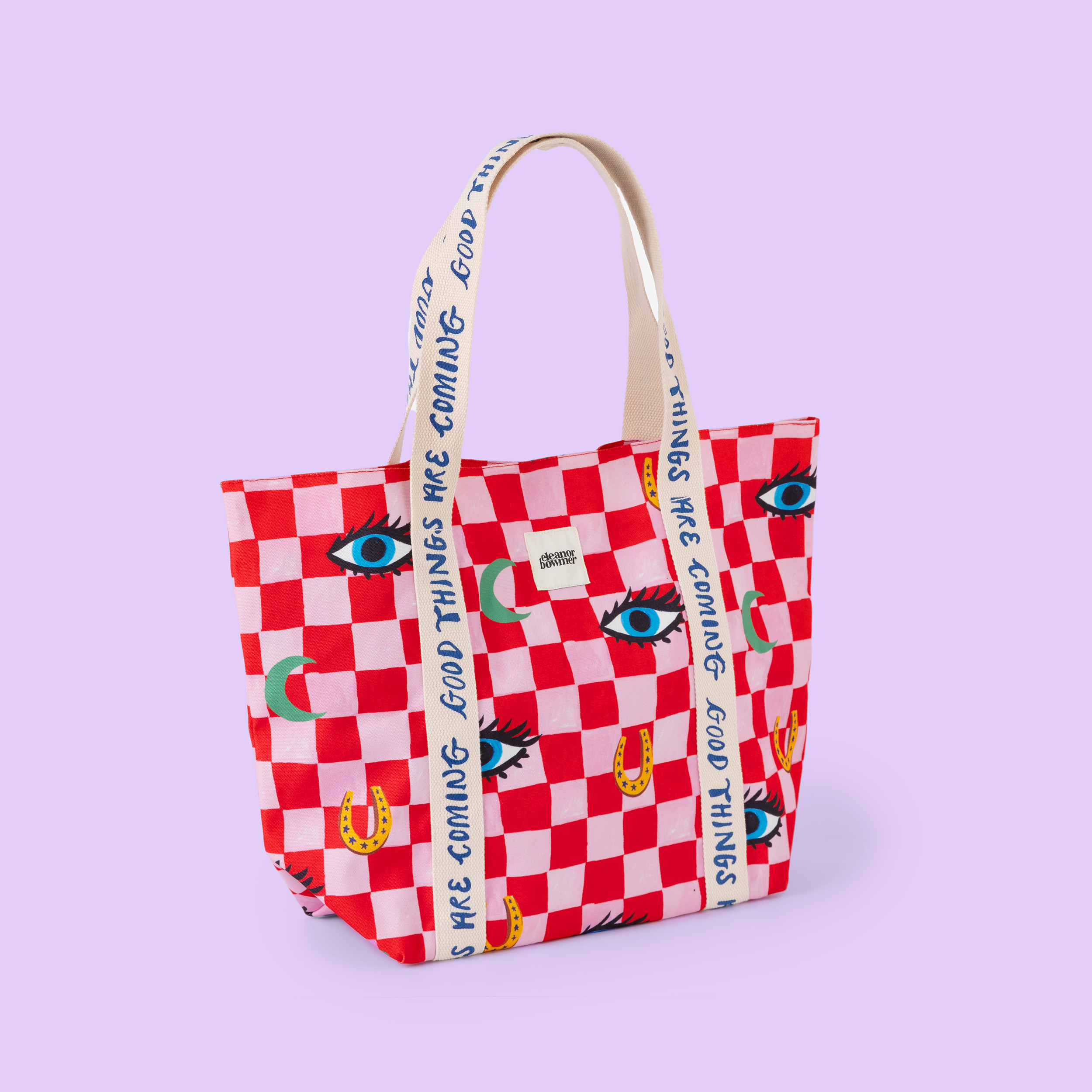 Checker Icons Tote Bag
