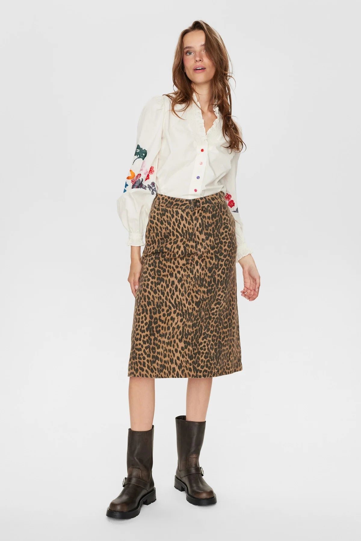 NUGIGI SKIRT - Tiger's Eye
