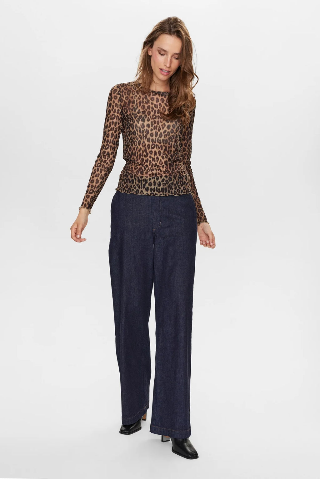 NULEONA MESH TOP - Tiger's Eye