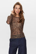 NULEONA MESH TOP - Tiger's Eye