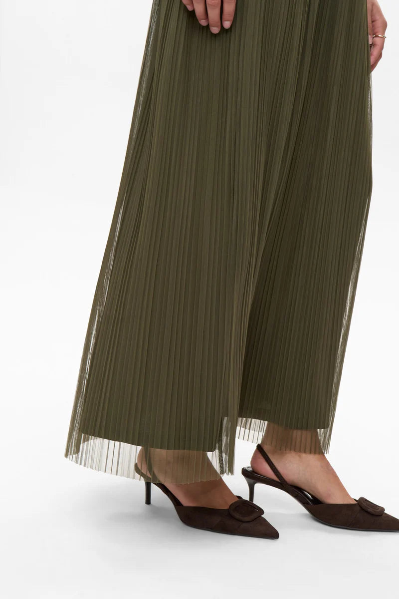 NUMEA LONG SKIRT - Grape Leaf