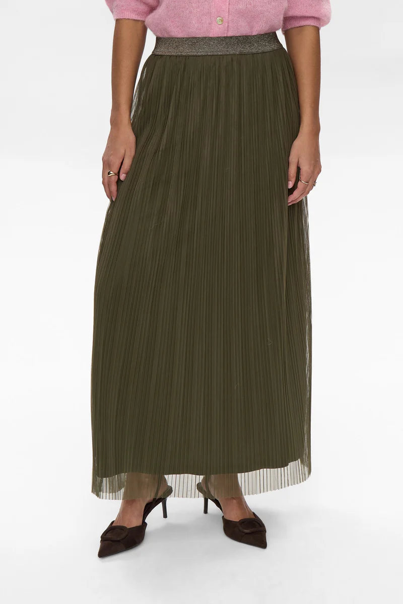 NUMEA LONG SKIRT - Grape Leaf