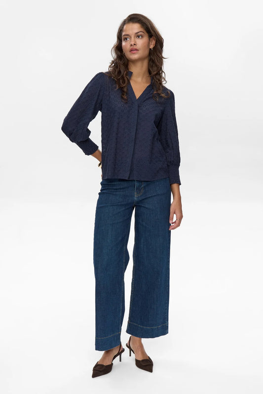 NUSALVIE SHIRT - Dark Sapphire