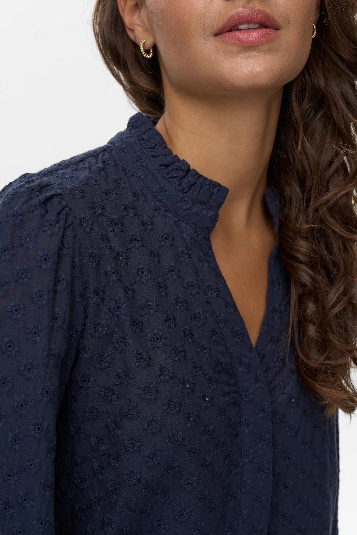 NUSALVIE SHIRT - Dark Sapphire