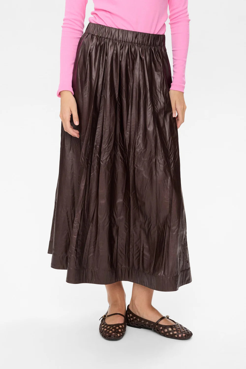 NUMIU SKIRT - BLACK COFFEE