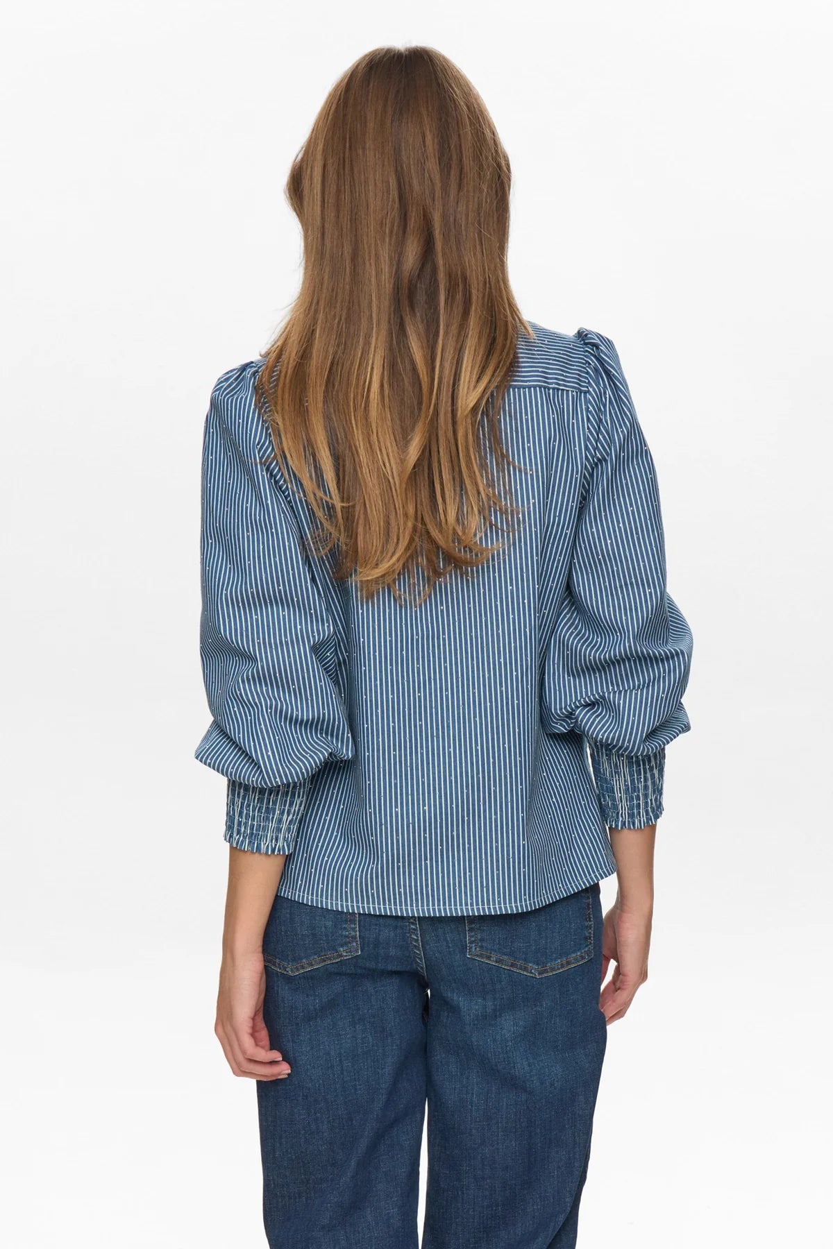 NUEMILIE SHIRT - Medium Blue