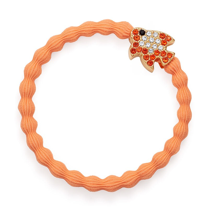Tropical Fish Diamanté Band - Neon Orange