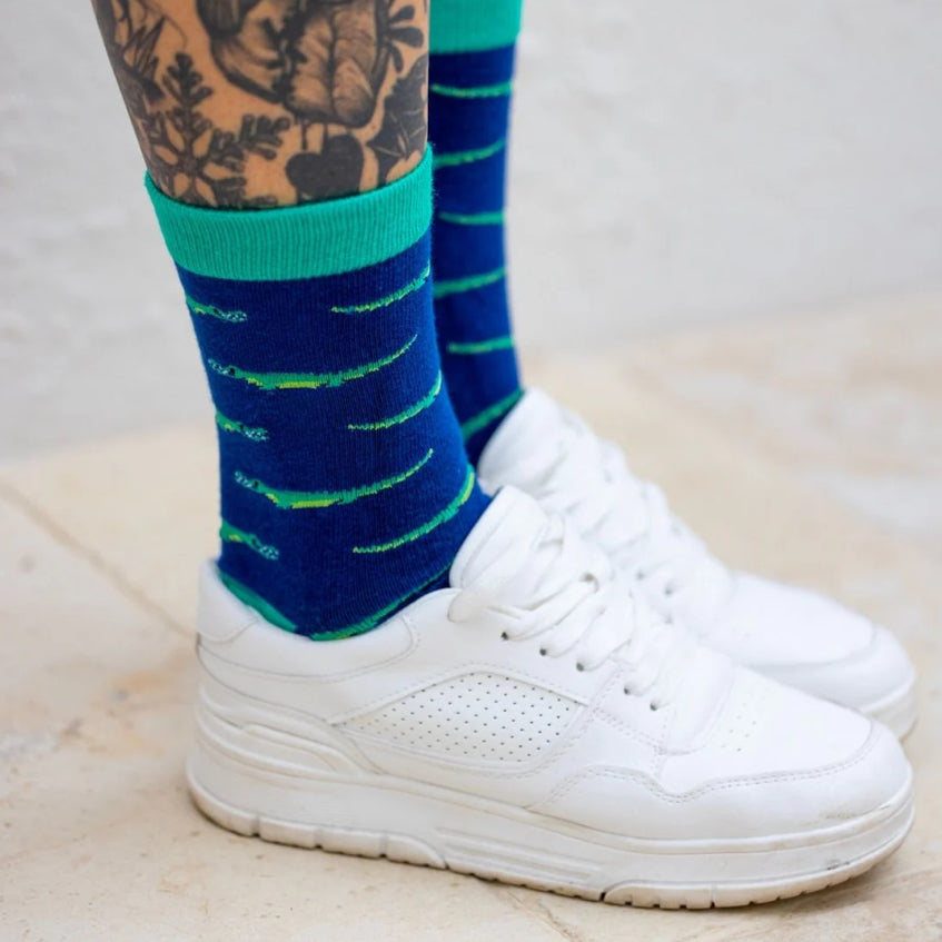 Crocodile Bamboo Socks