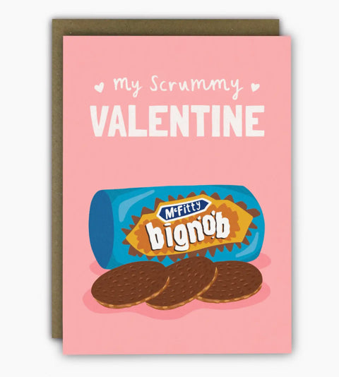 ‘My Scrummy Valentine’ Card