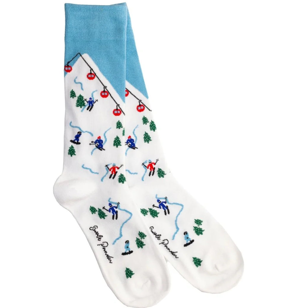 Ski Lift Bamboo Socks