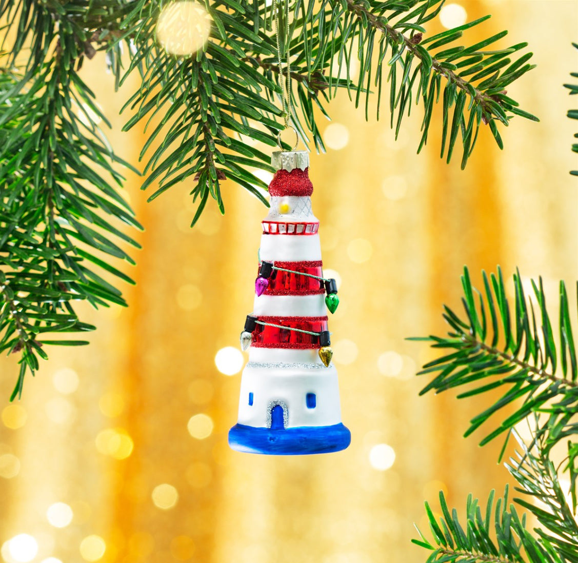 Lighthouse Shaped Bauble