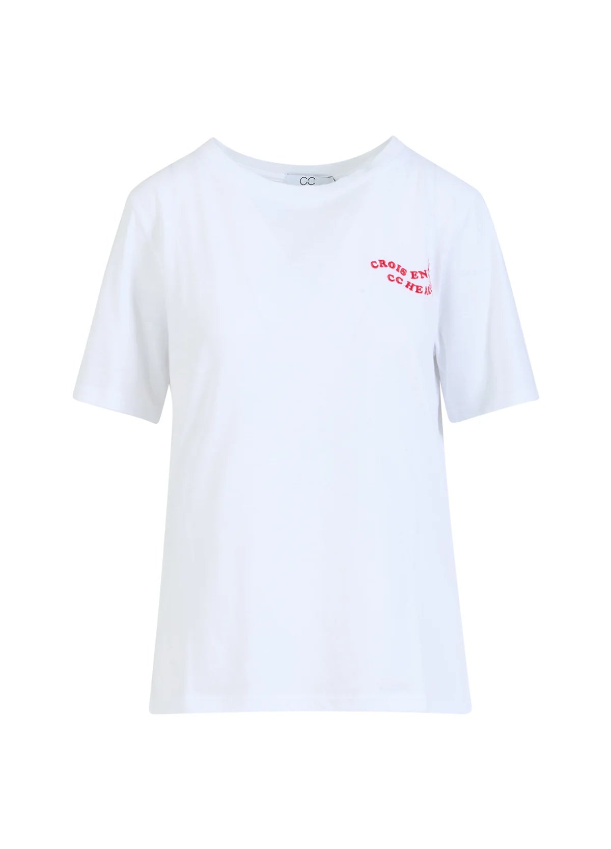CC Heart TOI T-Shirt - White